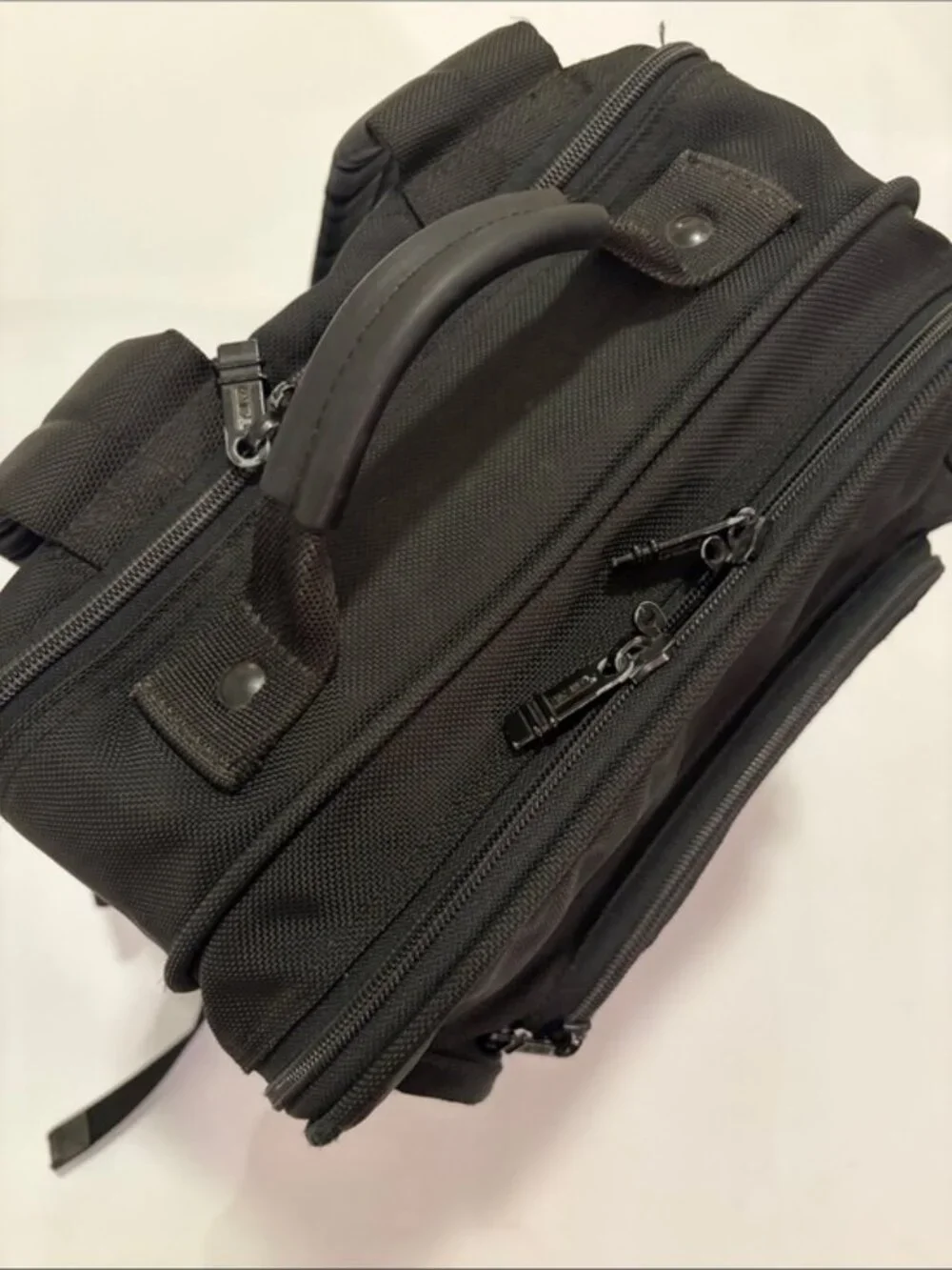Tumi Backpack Alpha Black Laptop Backpack (Model 2644D3) Older Version